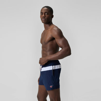 Speedo Jetstream Retro Volley Swim Shorts Navy/White