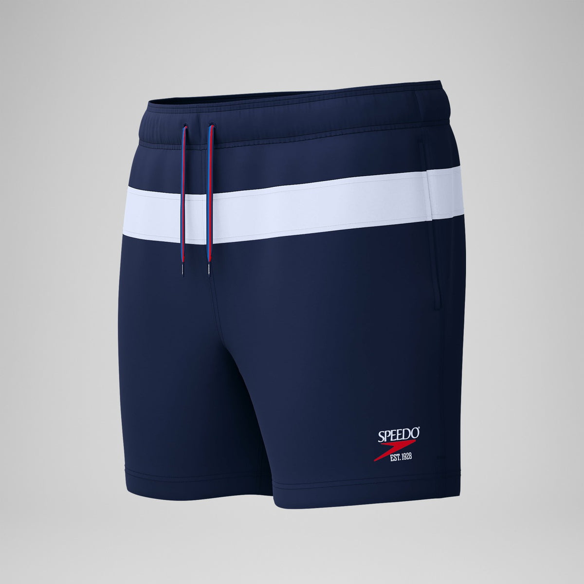Speedo Jetstream Retro Volley Swim Shorts Navy/White