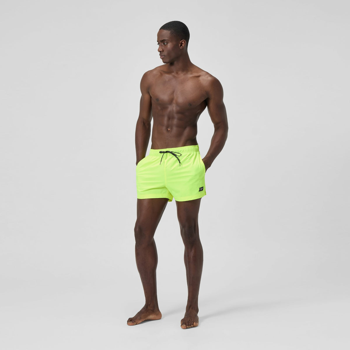 Speedo Classics Solid Rondo Edge Volley Swim Shorts Yellow