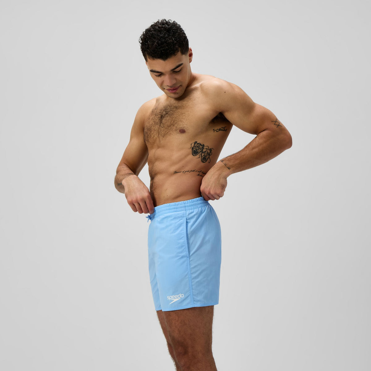 Speedo Essential Solid Swim Shorts Blue
