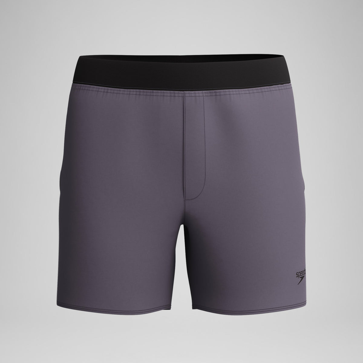 Speedo Lookout Solid Swim Shorts Grey