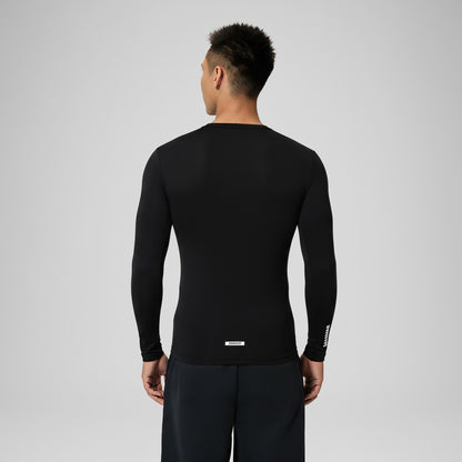 Speedo Endurance+ Logo Long Sleeve Rashguard Black