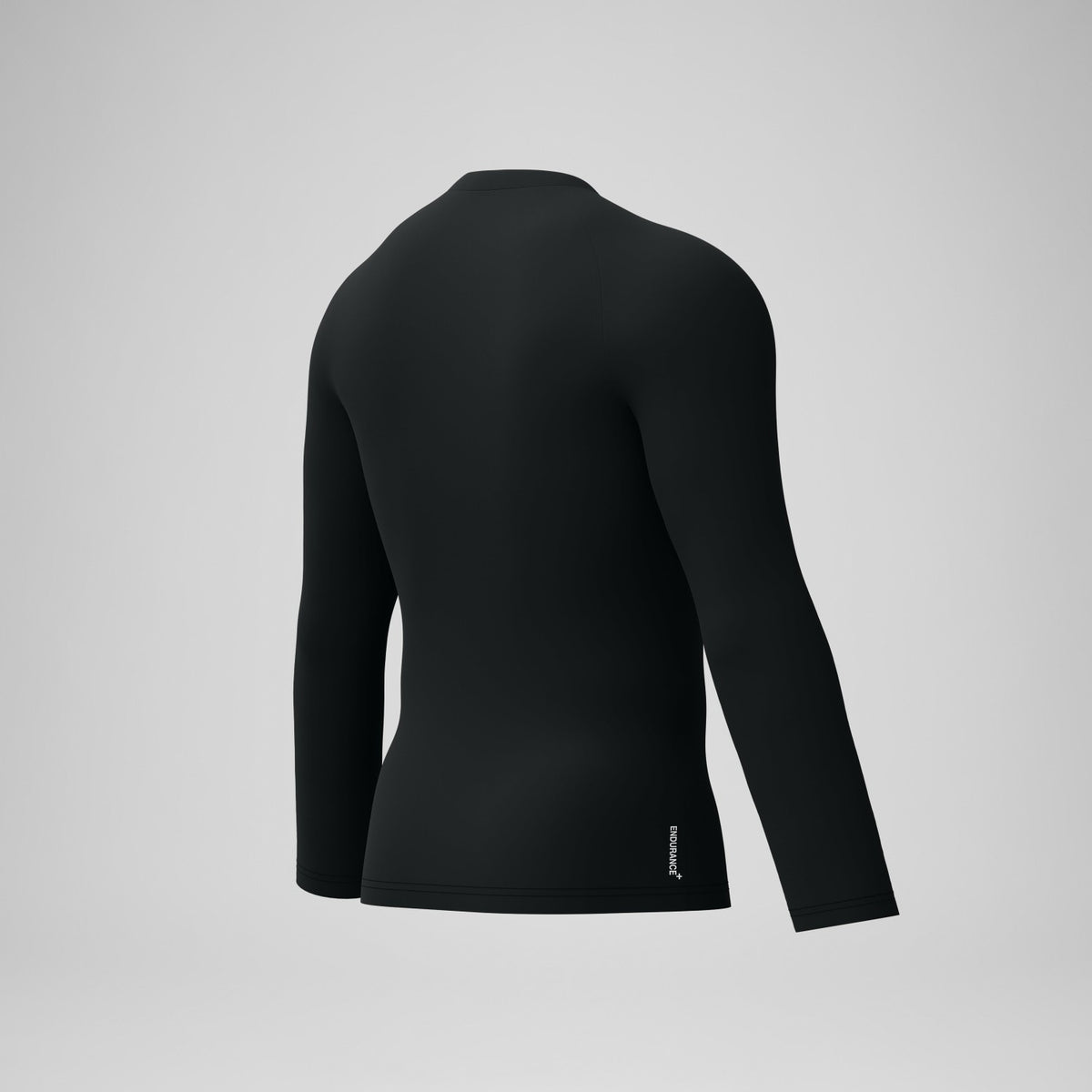 Speedo Endurance+ Logo Long Sleeve Rashguard Black