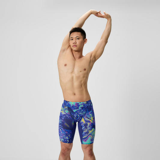 Speedo Fastskin LZR Pure Valor 2.0 High Waisted Jammer Blue/Navy