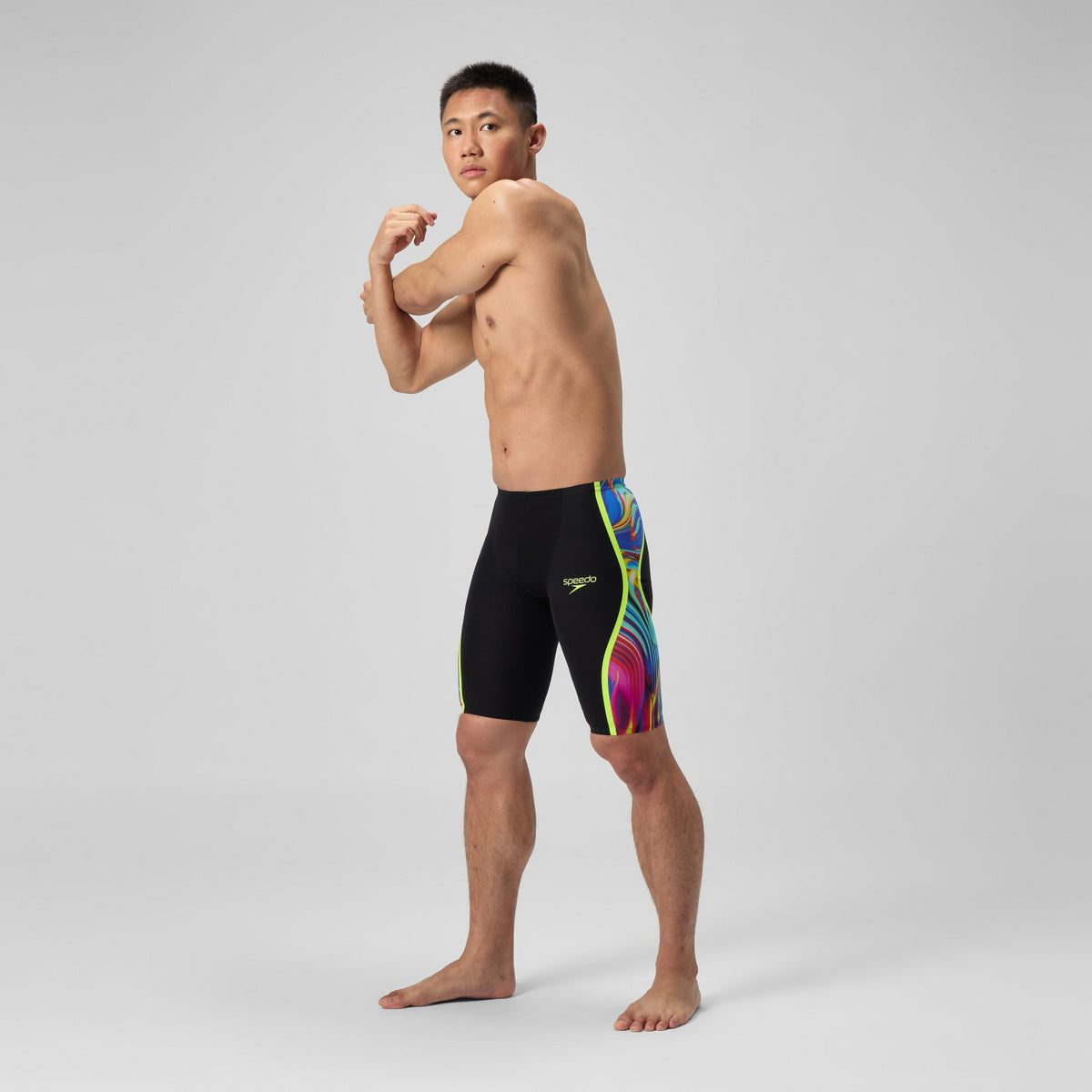 Speedo Fastskin LZR Pure Intent 2.0 High Waist Jammer Black/Yellow