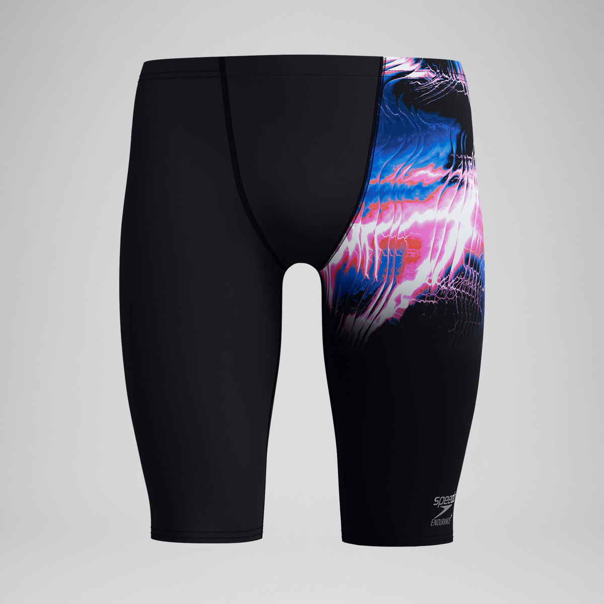 Speedo Club Training Printed Jammer Black