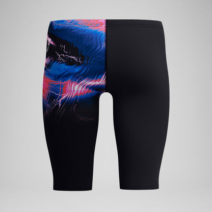 Speedo Club Training Printed Jammer Black