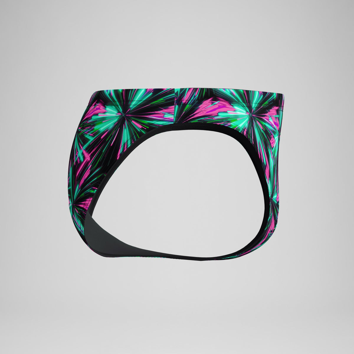 Speedo Club Training Printed Brief Green/Black