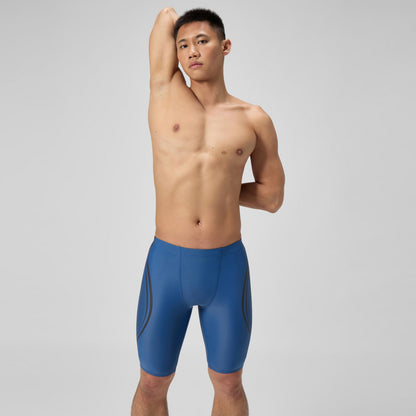Speedo Printed V Class Movement Jammer Blue