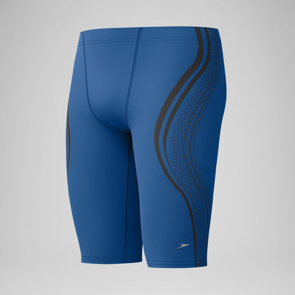 Speedo Printed V Class Movement Jammer Blue