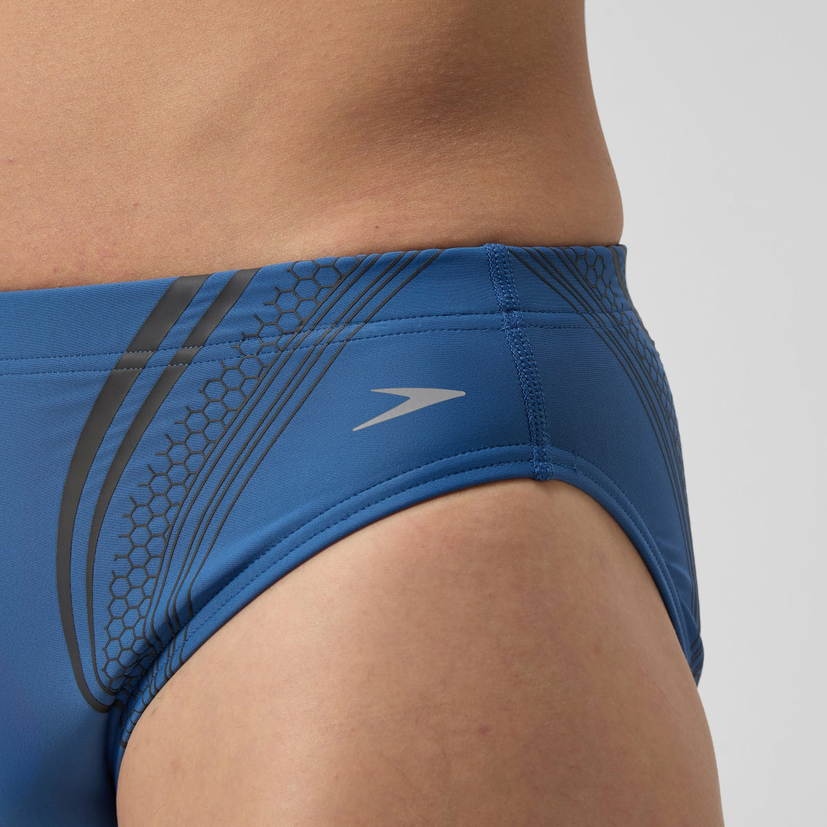 Speedo Printed V Class Movement Brief Blue