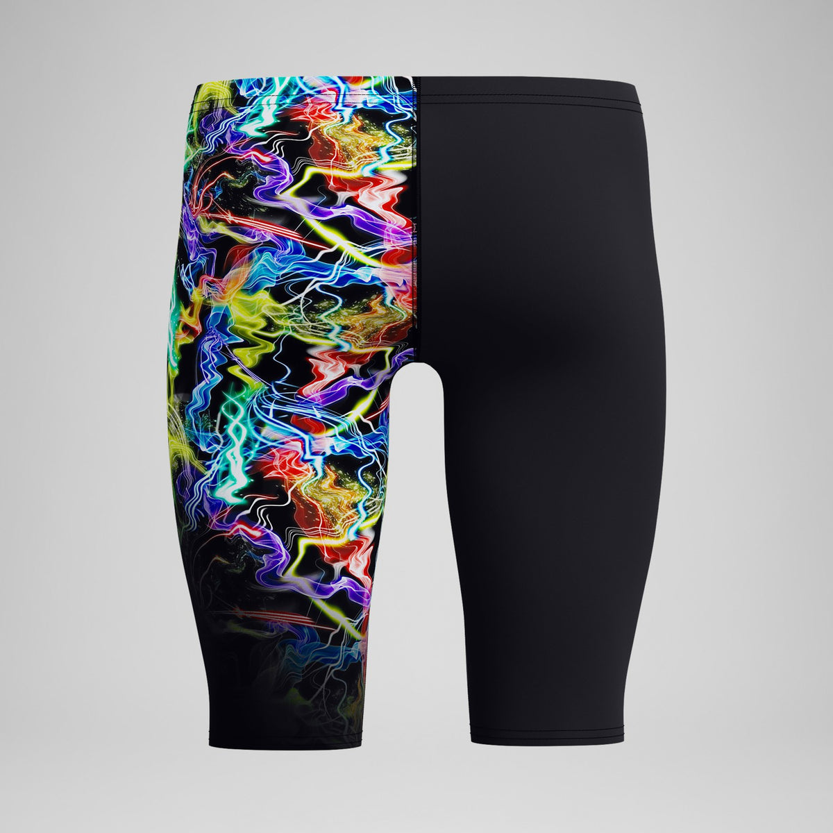 Speedo Club Training Printed Jammer Black/Green
