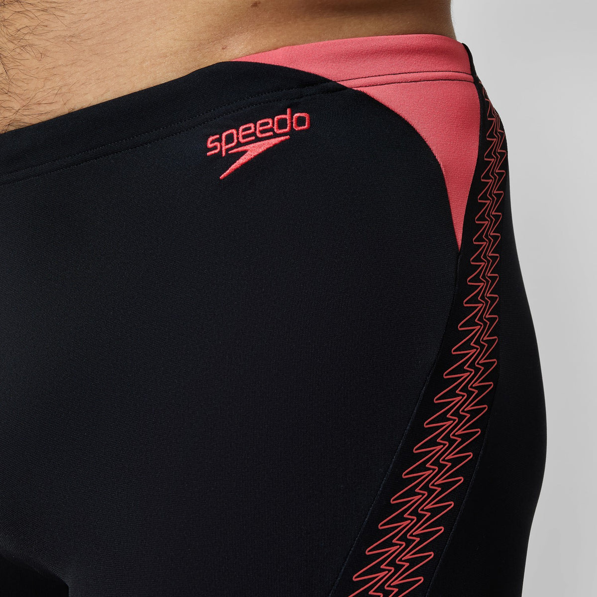 Speedo HyperBoom Splice Jammer Black/Coral