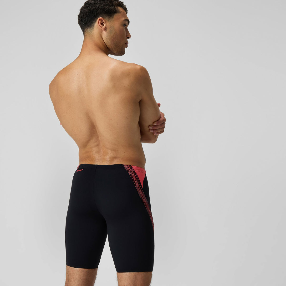 Speedo HyperBoom Splice Jammer Black/Coral
