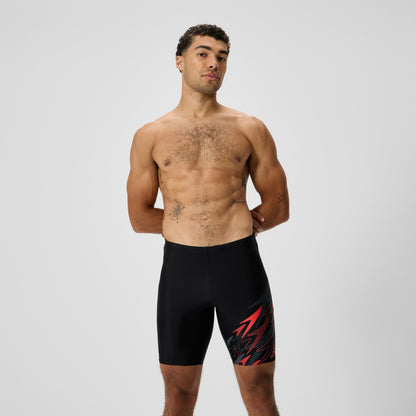 Speedo Medley Logo Jammer Black/Red