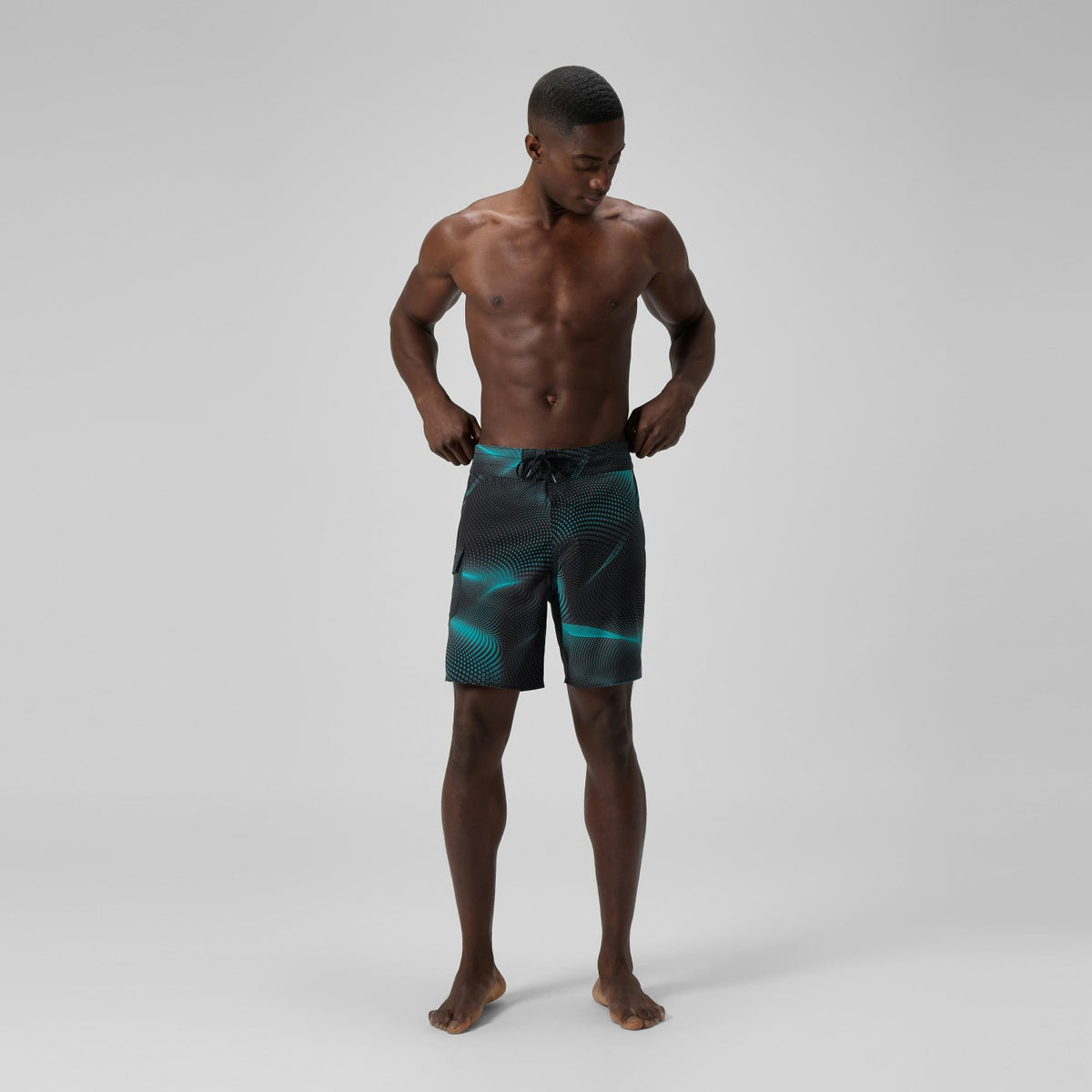 Speedo Lookout Printed Boardshorts Dark Green