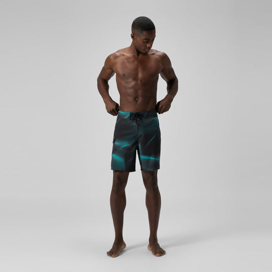 Speedo Lookout Printed Boardshorts Dark Green