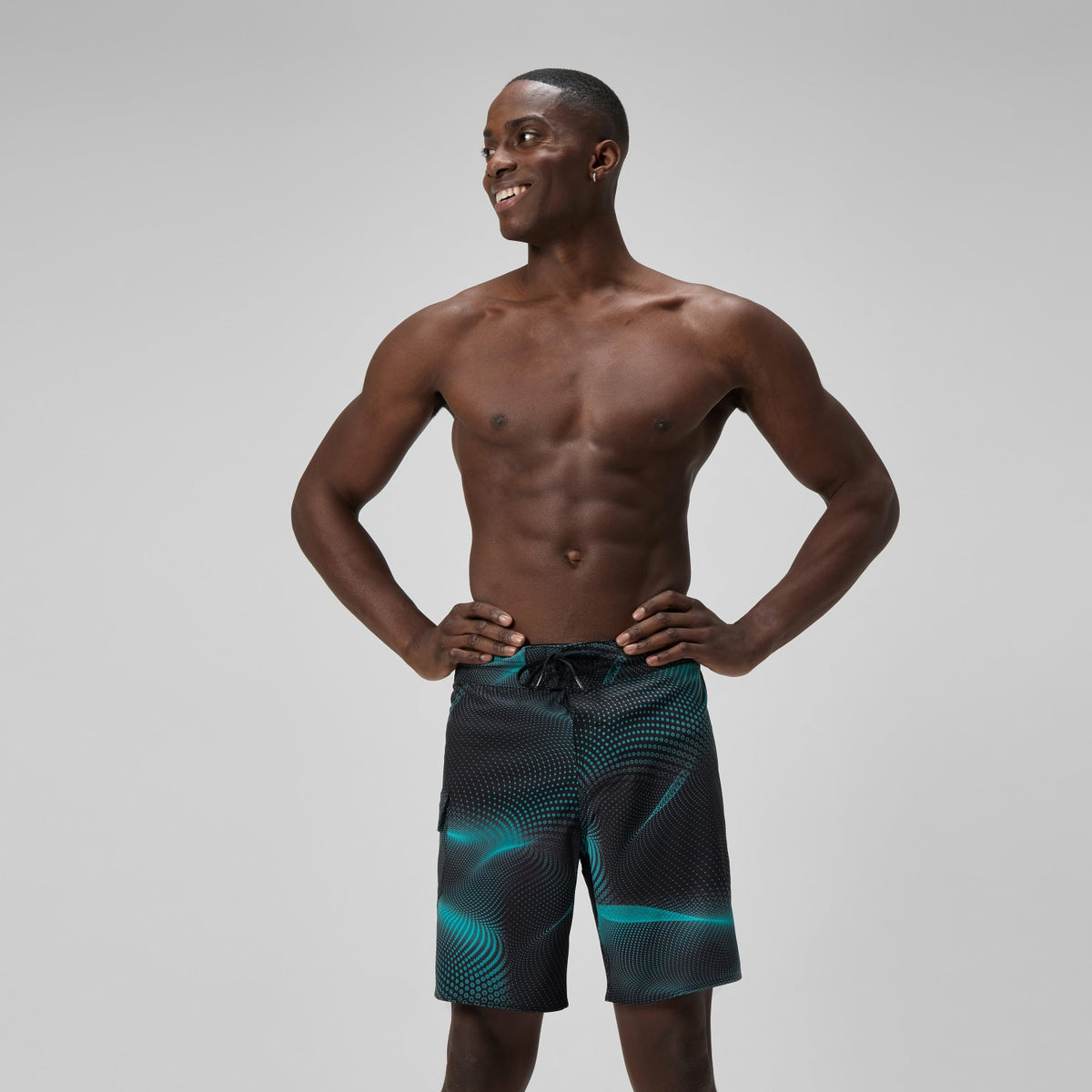 Speedo Lookout Printed Boardshorts Dark Green