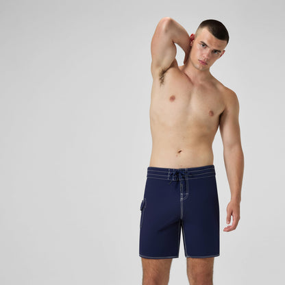 Speedo Lookout Solid Boardshorts Navy