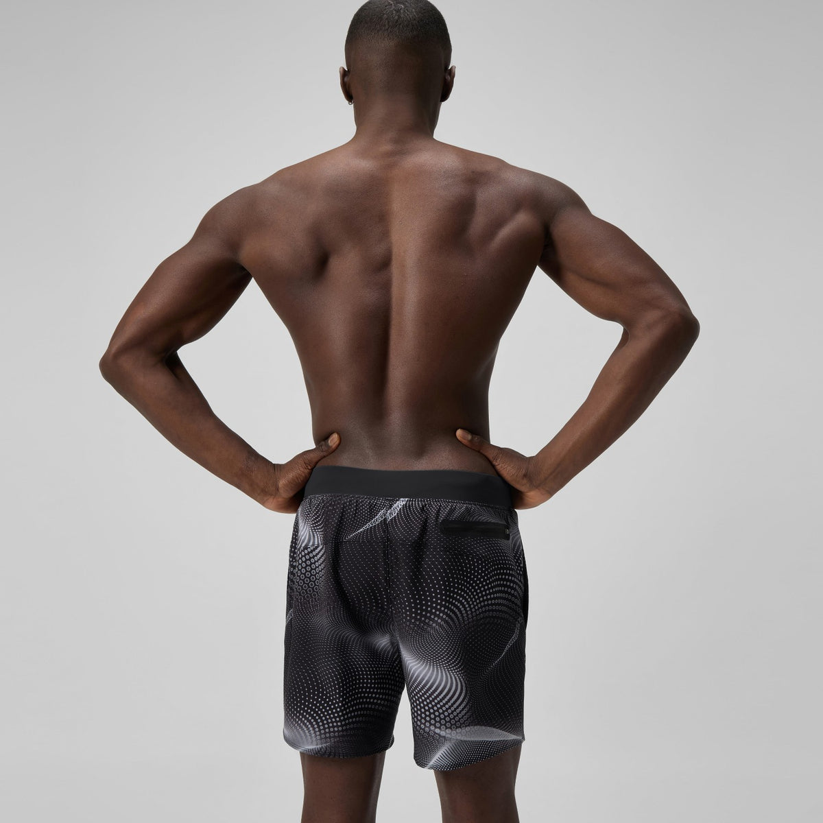 Speedo Lookout Printed Swim Shorts Grey