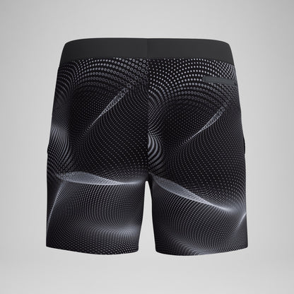 Speedo Lookout Printed Swim Shorts Grey