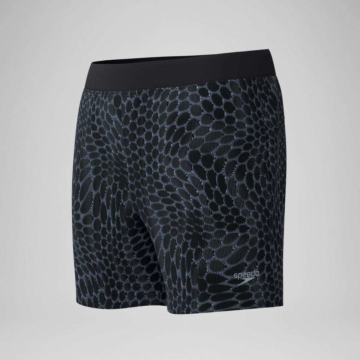 Speedo Lookout Printed Swim Shorts Black