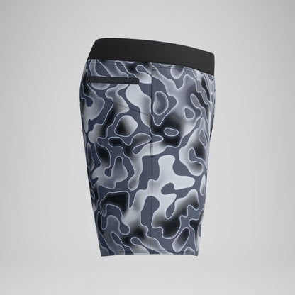 Speedo Lookout Printed Swim Shorts Grey