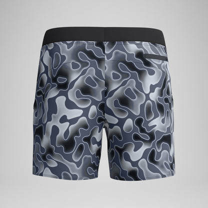 Speedo Lookout Printed Swim Shorts Grey