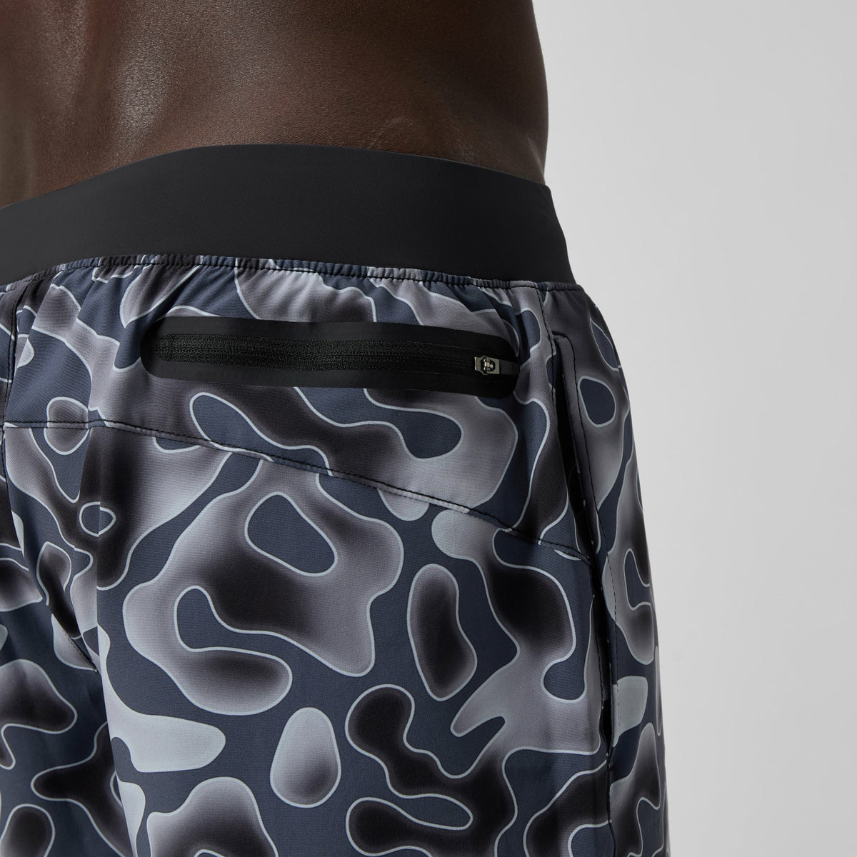 Speedo Lookout Printed Swim Shorts Grey