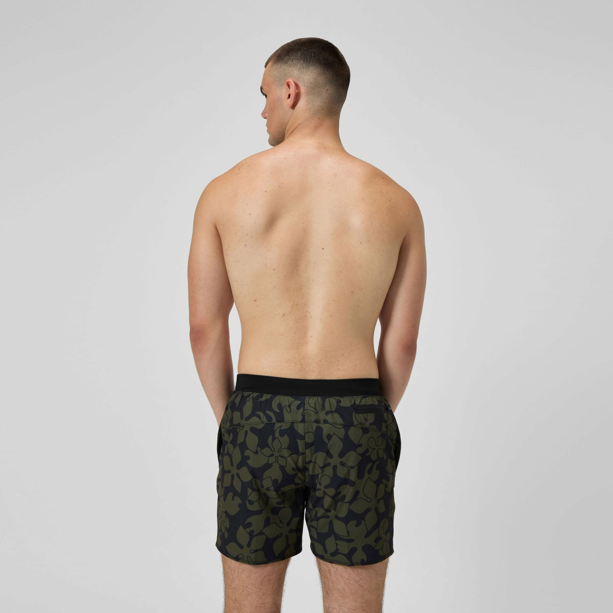 Speedo Lookout Printed Swim Shorts Dark Green