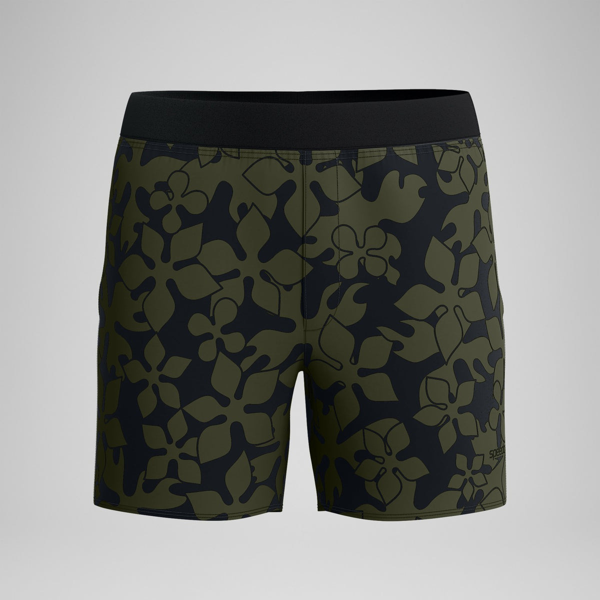 Speedo Lookout Printed Swim Shorts Dark Green