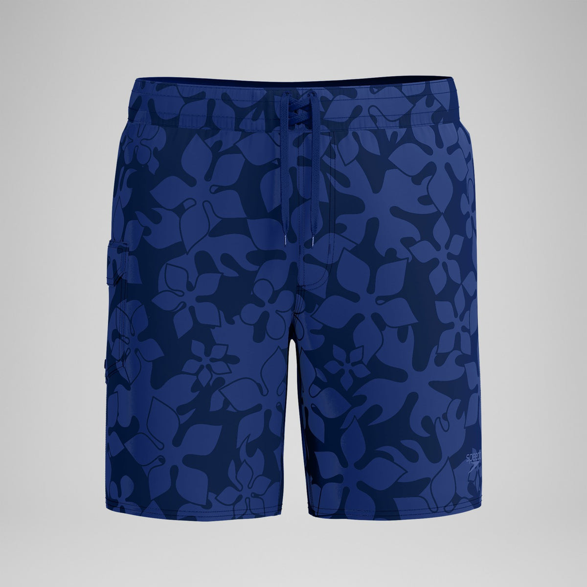 Speedo Lookout Printed Swim Shorts Navy