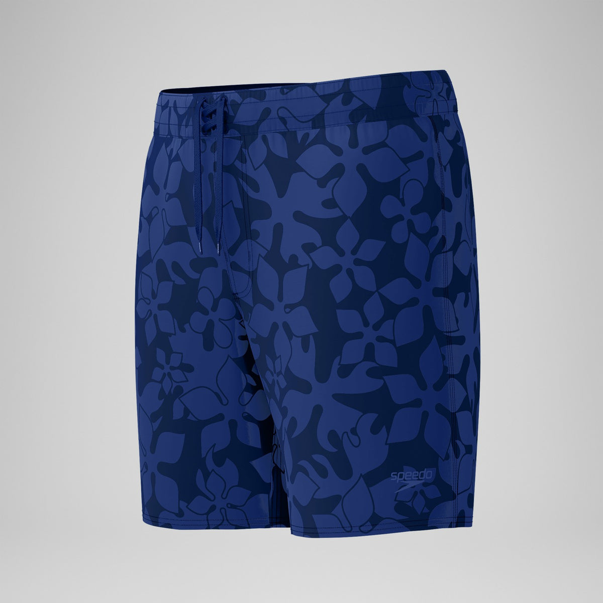 Speedo Lookout Printed Swim Shorts Navy