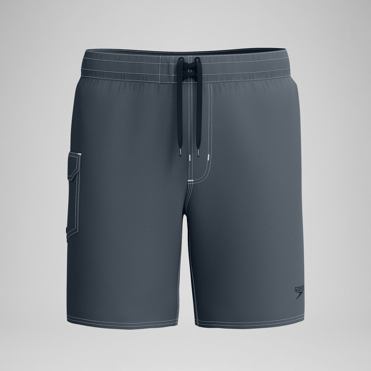 Speedo Lookout Solid Boardshorts Grey