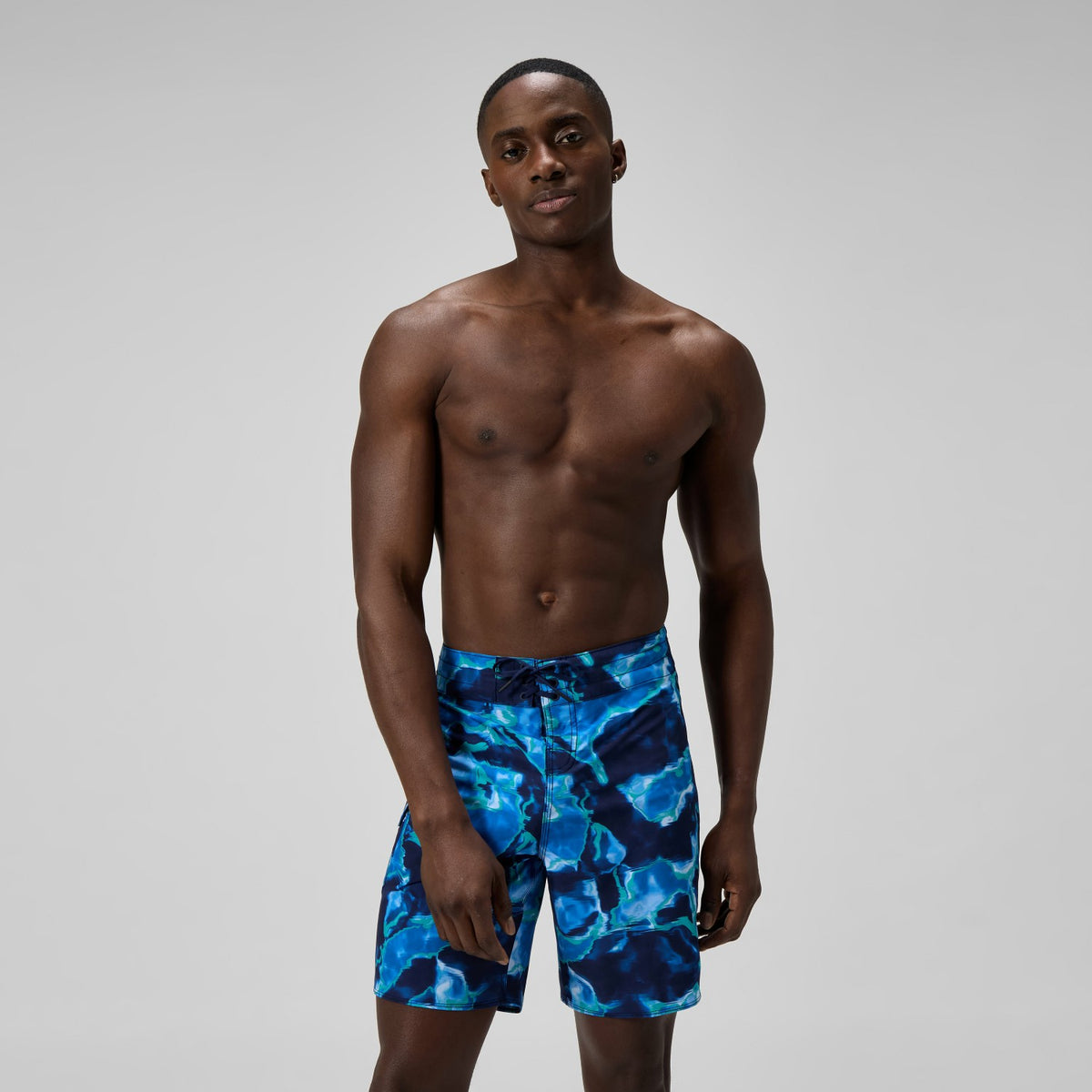 Speedo Lookout Printed Boardshorts Blue