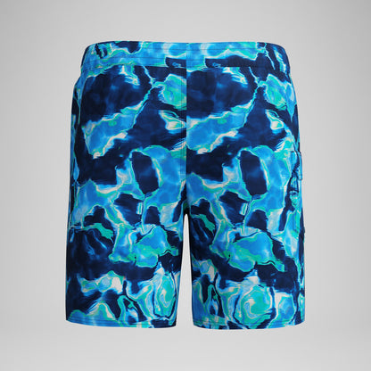 Speedo Lookout Printed Boardshorts Blue