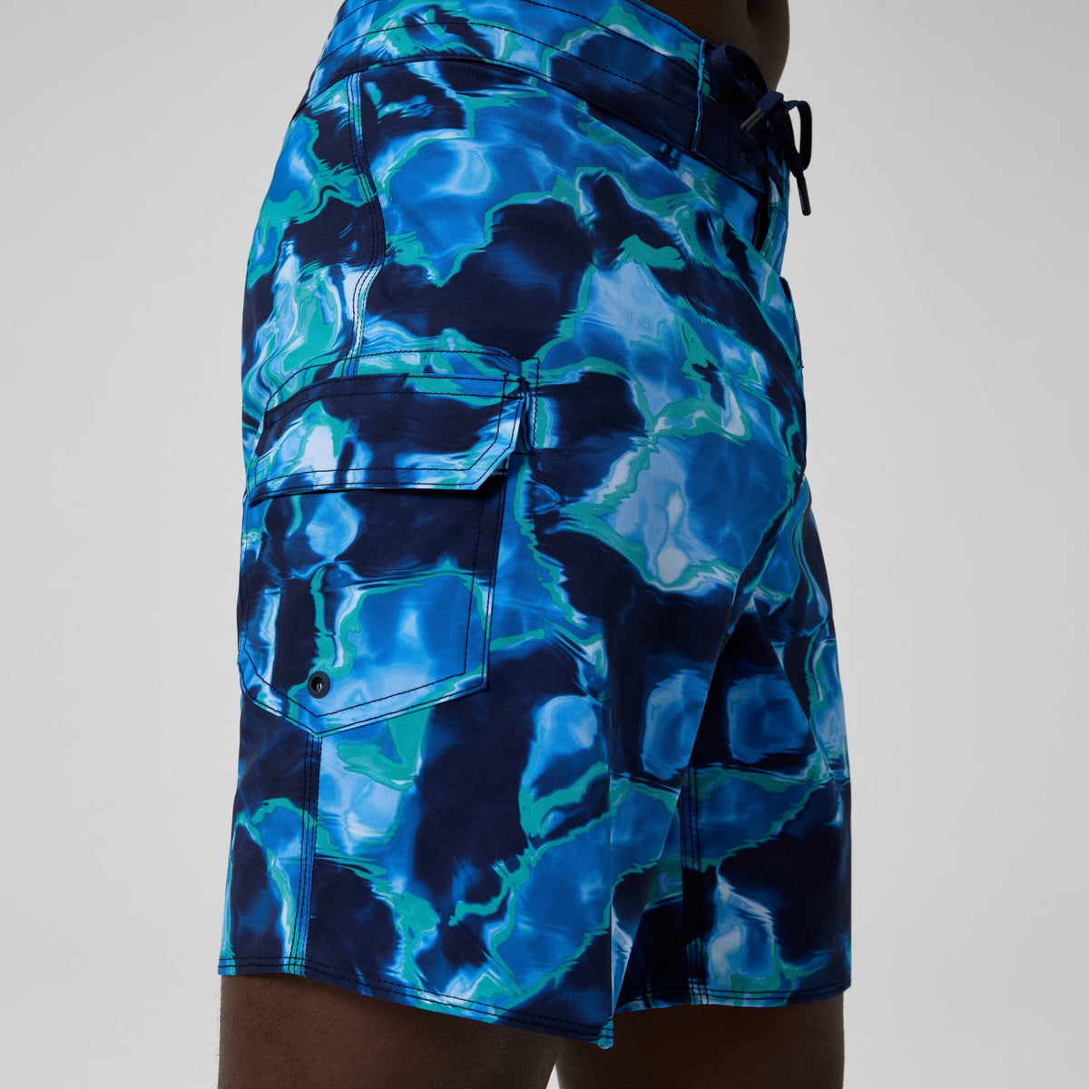Speedo Lookout Printed Boardshorts Blue