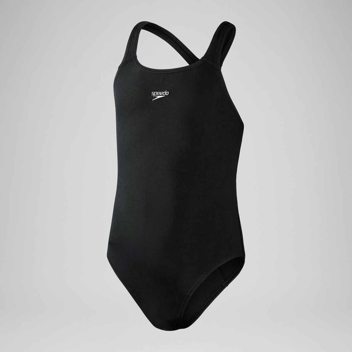 Speedo Girls' Endurance+ Medalist Swimsuit Black