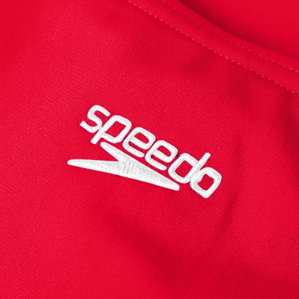 Speedo Girls' Endurance+ Medalist Swimsuit Red