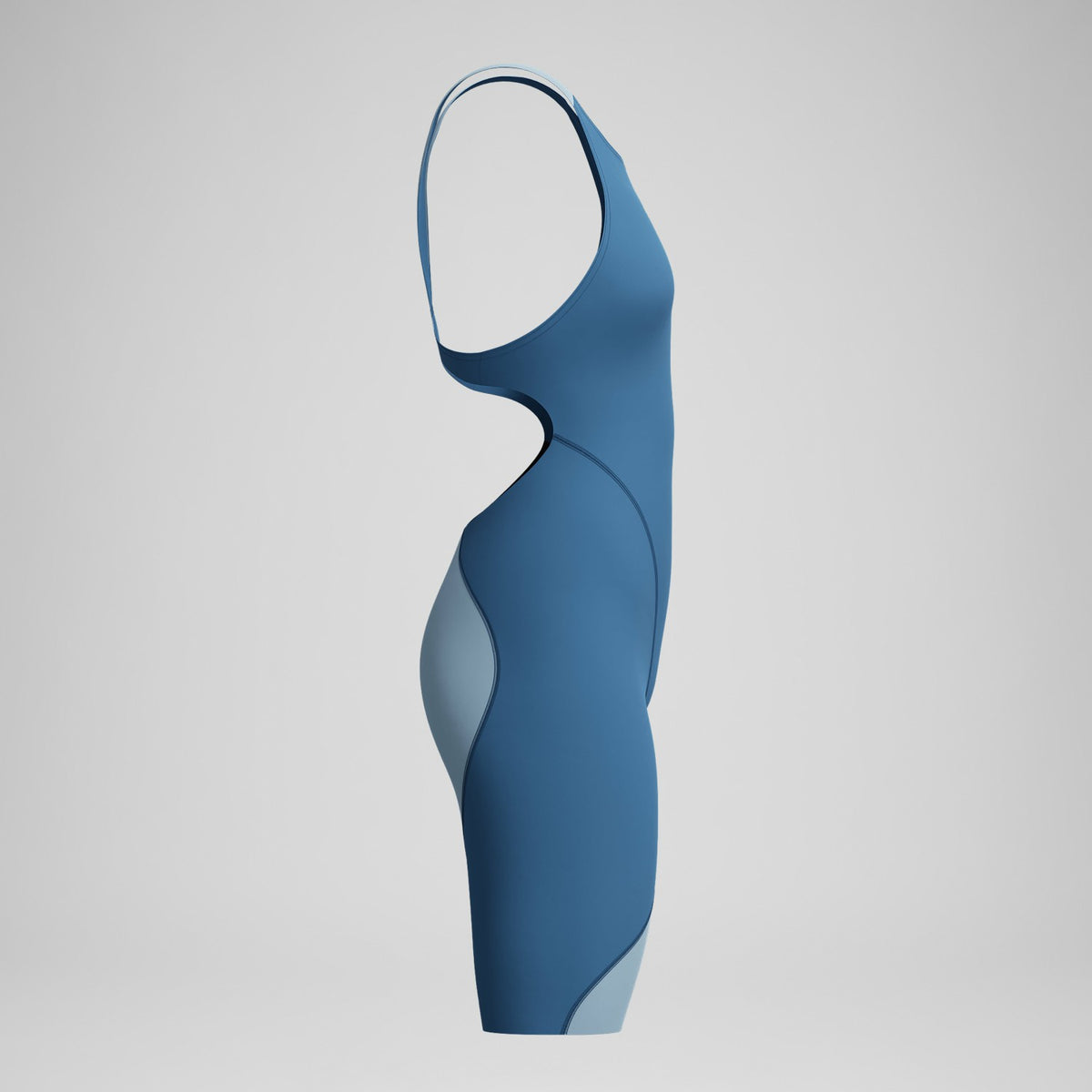Speedo Girls Fastskin LZR Ignite Kneeskin Blue