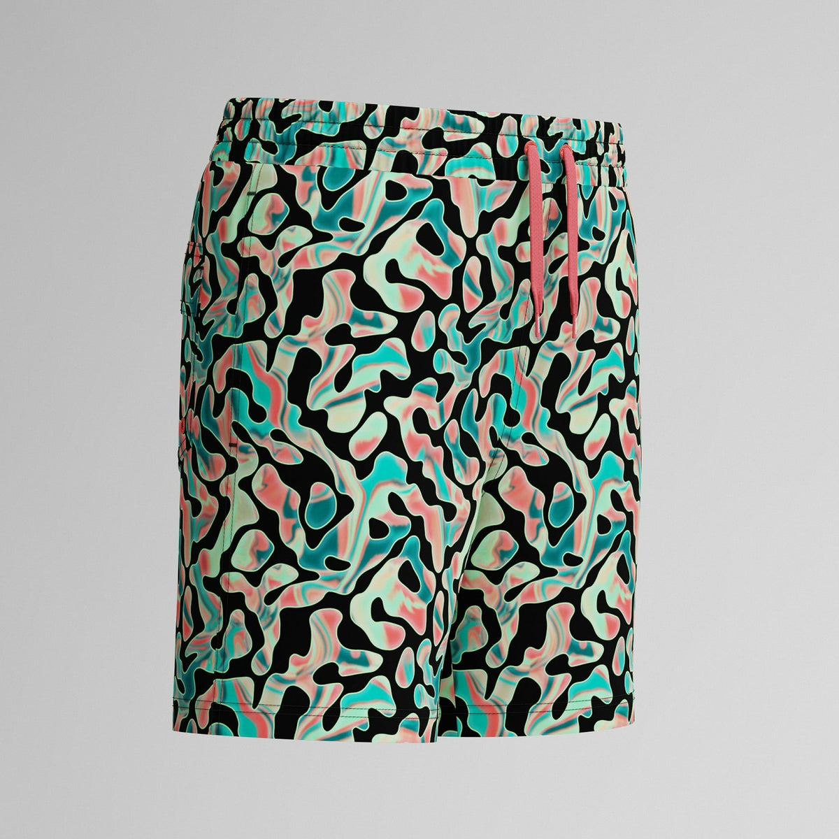 Speedo Boys Printed Swim Shorts Orange/Green