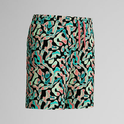 Speedo Boys Printed Swim Shorts Orange/Green
