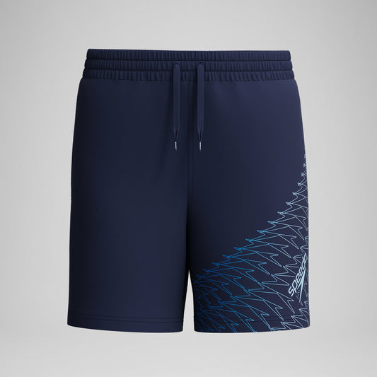 Speedo Boys Medley Logo Swim Shorts Navy/Blue