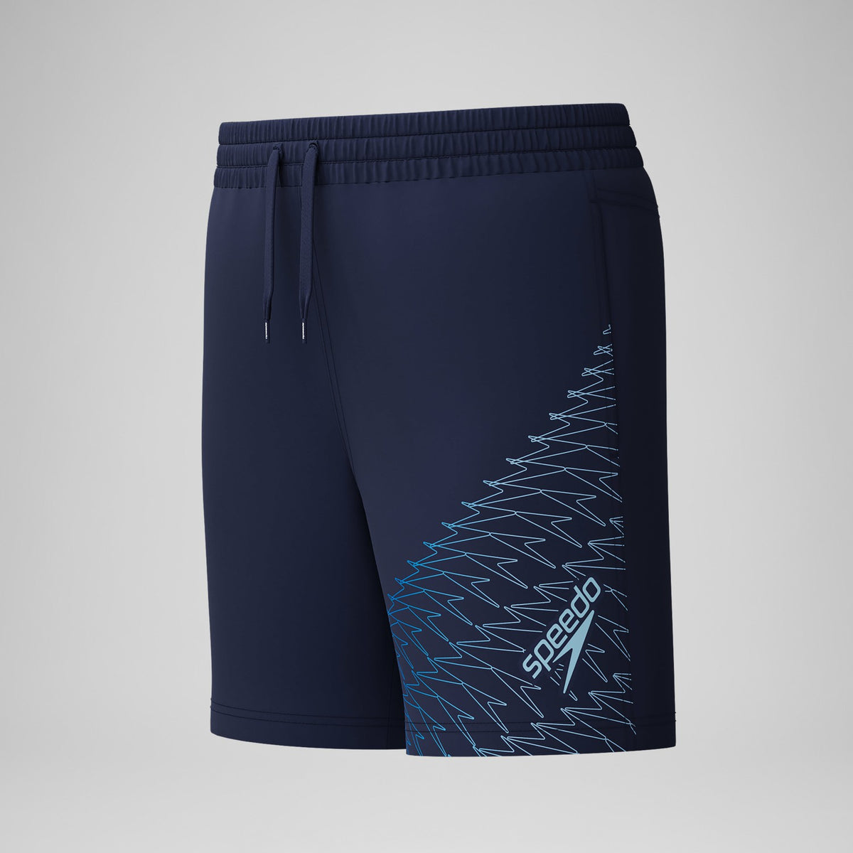 Speedo Boys Medley Logo Swim Shorts Navy/Blue