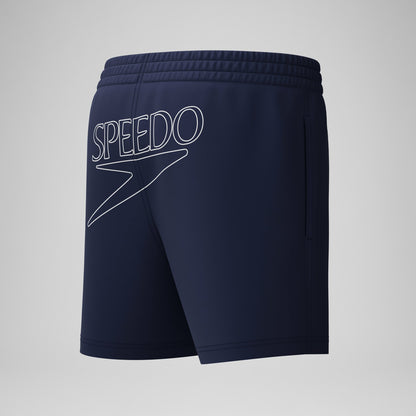 Speedo Boys Classic Logo Swim Shorts Navy