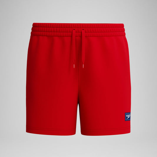 Speedo Boys Classic Logo Swim Shorts Red