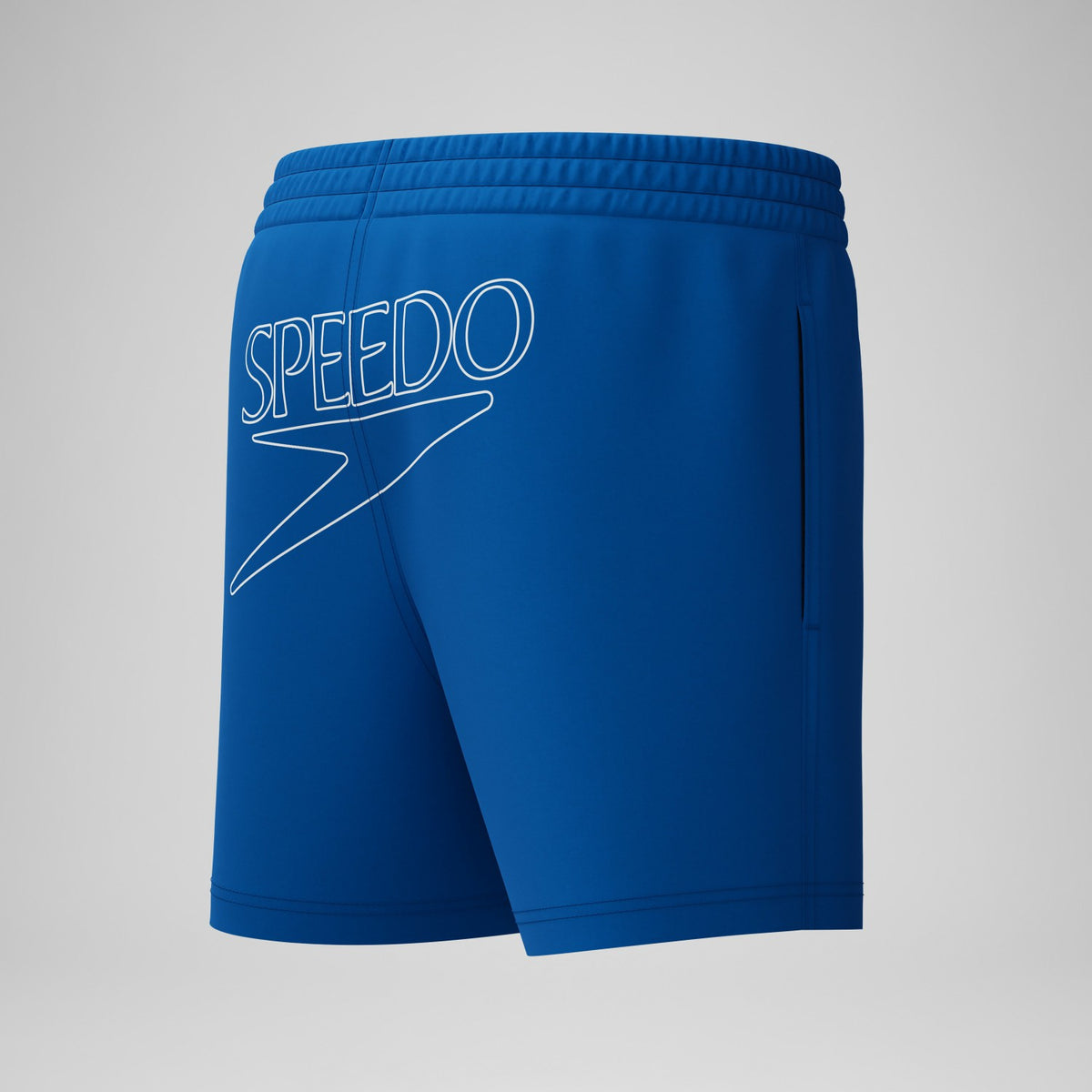 Speedo Boys Classic Logo Swim Shorts Blue