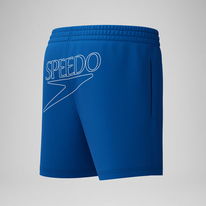 Speedo Boys Classic Logo Swim Shorts Blue
