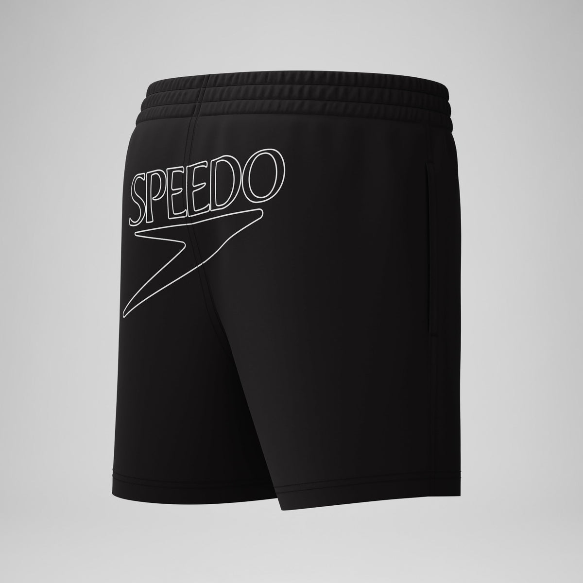 Speedo Boys Classic Logo Swim Shorts Black