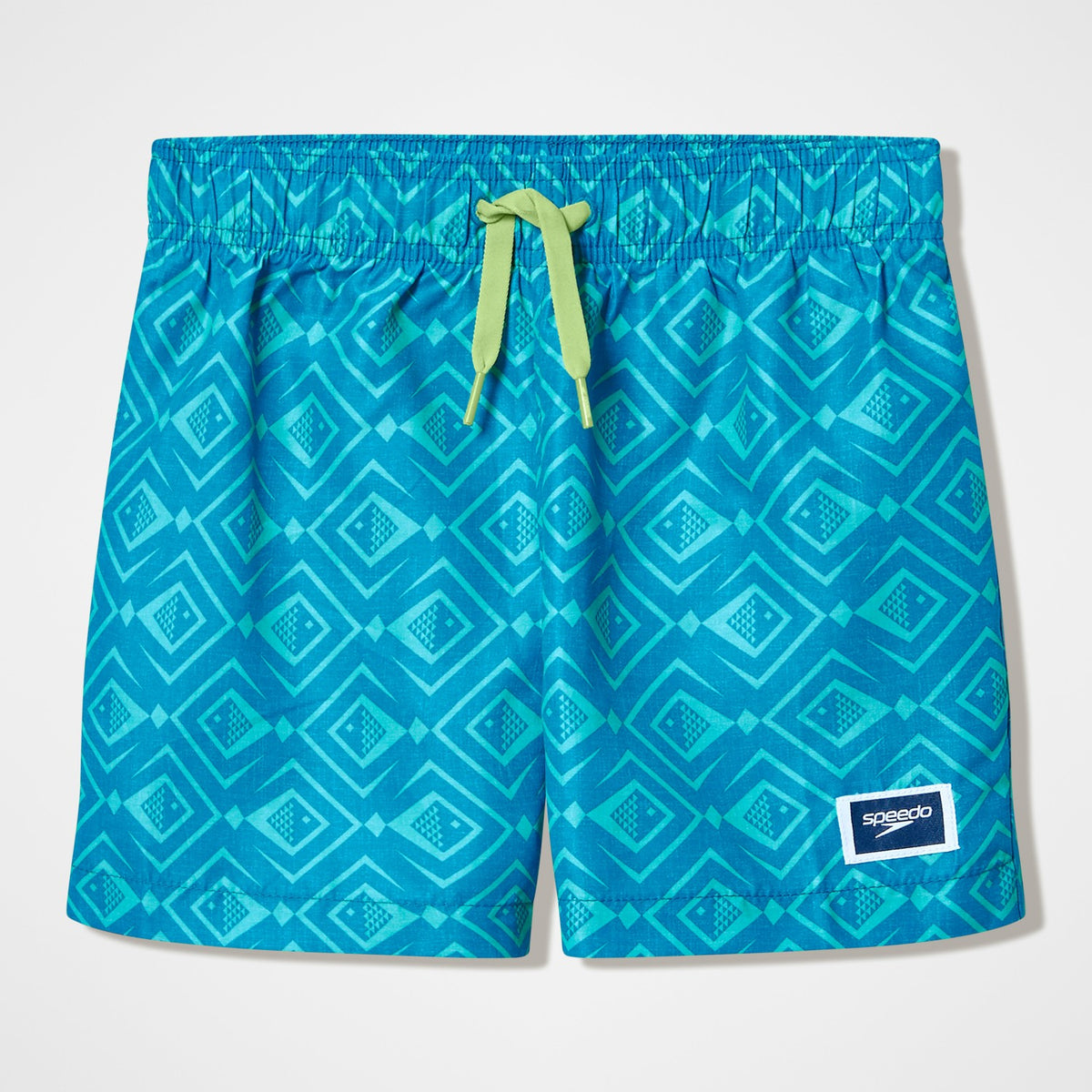 Speedo Boys Printed Swim Shorts Turquoise